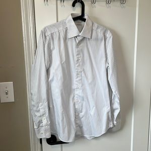 SUITSUPPLY Traveller Button Up - size 15 / 38 slim fit